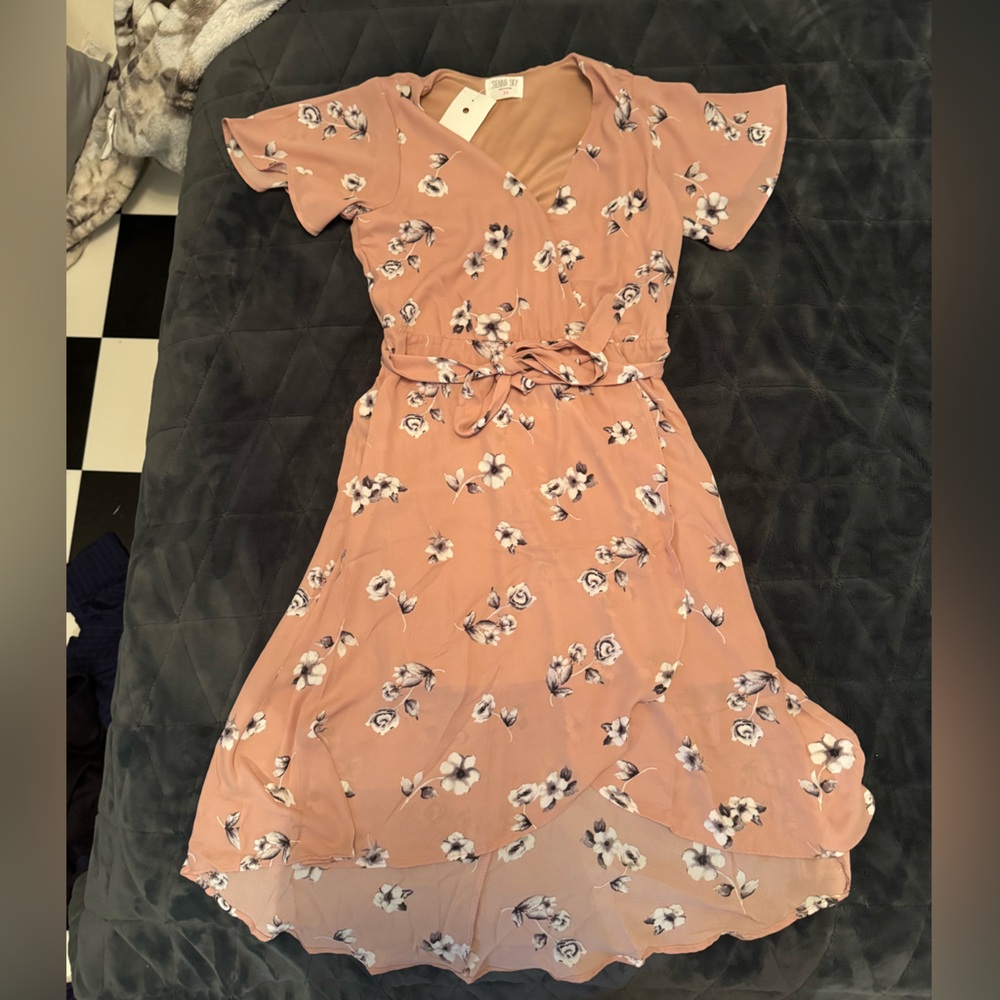 Floral Pink Dress